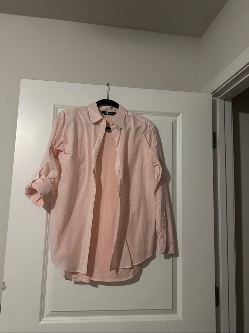 The North Face Women’s Light Peach  Button-Down Shirt